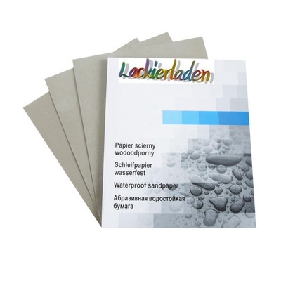 Wasserschleifpapier 50 Blatt 230 mm x 280 mm P5000 | nassschleifen wasserfest 50