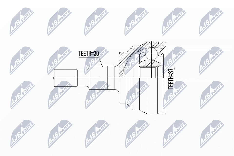 ✅Fits NTY NPZ-ME-020 OUTER CV JOINT  ⭐UK Seller⭐