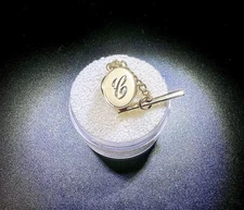 Vintage Anson 14K Gold(Marked) 2.66g** Engraved Tie Lapel Pin