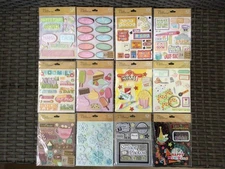 LOT OF 12 Pks. K & Co. LIFES LITTLE OCCASIONS STICKERS~Mixed Themes~NEW