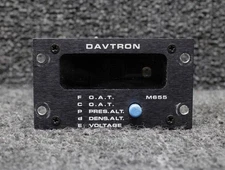 M655 Davtron Five Function Indicator with Connector (Rectangle Face)