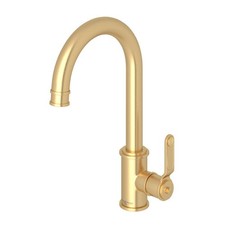 Rohl U.4513HT-SEG-2 Armstrong  Bar/Food Prep Kitchen Faucet - Satin English Gold