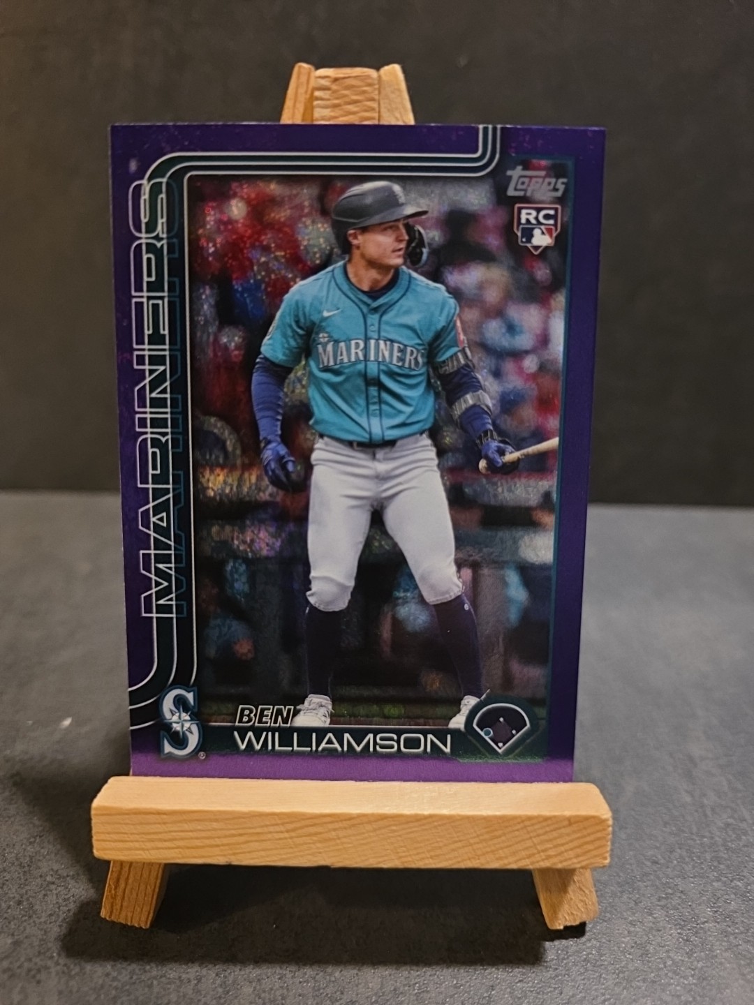 2025 Topps Update Ben Williamson #US130 Purple Holo Foil (RC) Rookie /250