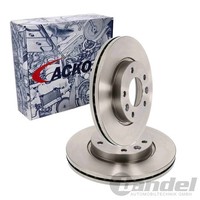 2X Ackoja Bremsscheiben 274Mm BelÜFtet Vorne Passend FüR KIA Carnival | A53-8000