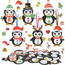 Fennoral 12 Pack Penguin Crafts for Kids Make As the picture shows, 
