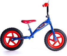Huffy Marvel Spiderman Balance Bike Fahrrad Laufrad  Blue and Red 3-5 Jahre