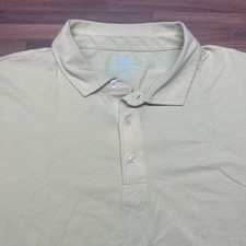 Peter Millar Shirt Mens XXL Yellow Seaside Wash Polo