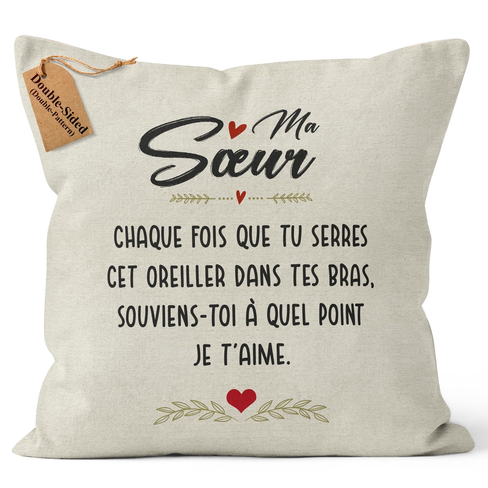 CROWNLY Housses De Coussin Personnalisées Déco Anniversaire Femme