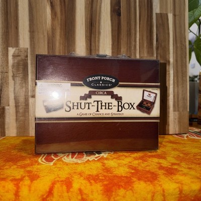 Front Porch Classics Circa Shut the Box Old Fashion Dice Game