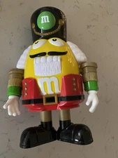 M&M candy dispenser NUTCRACKER YELLOW M & Ms Christmas Holiday Nutcracker ballet
