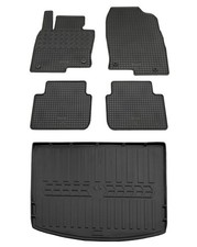 Gummi Fußmatten Kofferraumwanne für Mazda CX-5 KF ab 2017- Gummimatten Set