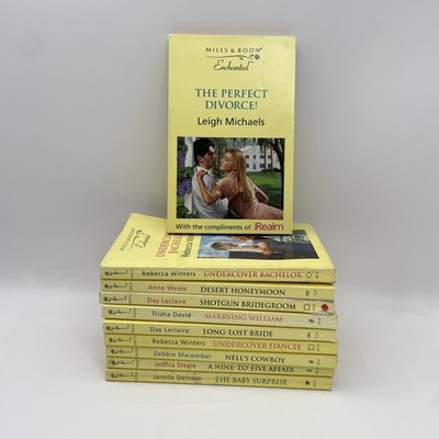 Mills And Boon Enchanted Bundle x10 Paperback 90 s