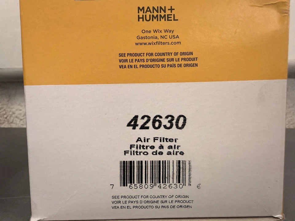 Filtro de aire de panel redondo WIX 63-74 Aston Martin DB4 DB5 DB6 DBS Vantage # 42630 Foto 2 de 4