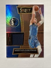 2021-22 Panini Select Selective Swatches Kristaps Porzingis #SS-KPZ Bronze /49