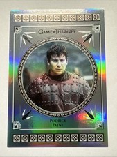 2024 Game Of Thrones Legends Of The Realm Podrick Payne #86 Silver Opal 18/25