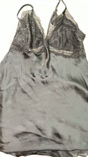 Victoria Secret - Purple Satin Lace Babydoll Nightie - Small - New