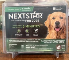 NEXTSTAR 60145 Flea and Tick Prevention for 45 to 88 lbs Dogs