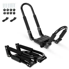 SUDOO Folding Kayak Roof Rack for 1 Kayaks Universal Kayak Carrier 2pcs J-Bar