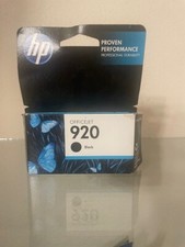 GENUINE HP 920 Black Noir Ink Cartridge 1-Pack for Officejet 6000 6500 7000 7500
