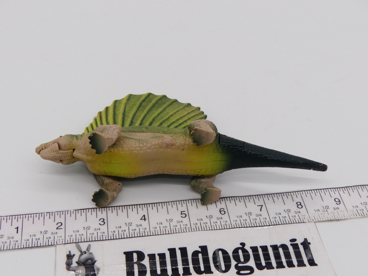 Figurine Dimetrodon Dino Riders Tyco 1987 - Bon état, Mécanisme OK - Jouet Vintage