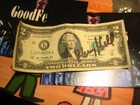 Henry Hill Original Goodfella Signed 2 Dollar Bill By Henry