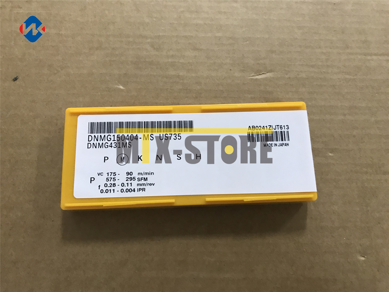 10PC/box New Mitsubishi CNC Blade DNMG150404-MS US735