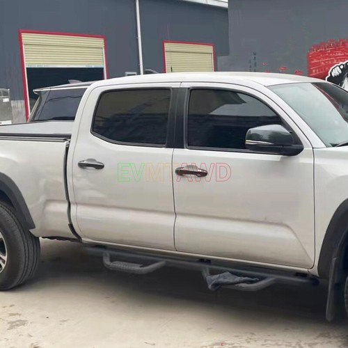 For Toyota Tacoma 2023 Carbon ABS Car Side Door Handle Cover Protector with Hole - Picture 4 of 6
