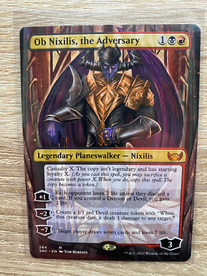 Ob Nixilis, the Adversary - Version 1 | NM/M | Streets of New Capenna |Magic MTG