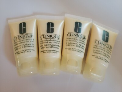 Pack of 4 Clinique Dramatically Different Moisturizing Lotion+ 1 oz each Unbox