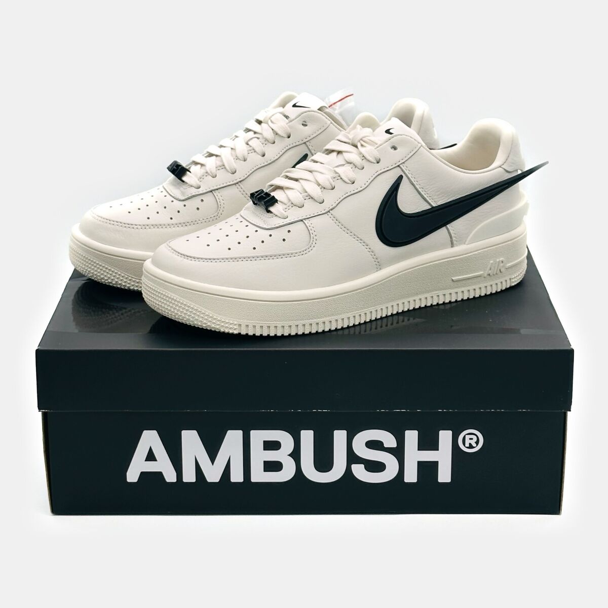 DV3464-002 Nike Air Force 1 Low AMBUSH Phantom White Sail DV3464-002 Nike Air Force 1 Low AMBUSH Phantom White Sail