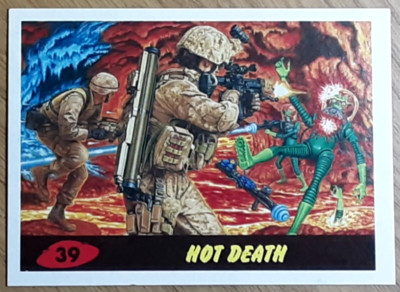 2015 Mars Attacks Occupation Heritage Card 39 HOT DEATH.
