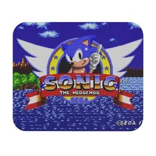 SONIC THE HEDGEHOG CUSTOM DESIGN MOUSEPAD DESK MAT PC GAMING MAN CAVE OFFICE