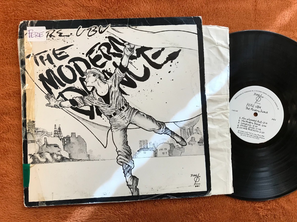 Pere Ubu The Modern Dance PROMO LP 1978 1st Prs Blank
