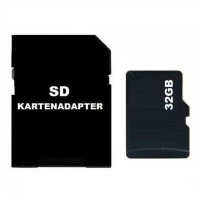 NEU 32GB Micro SD Speicherkarte Memory Card Kartenadapter für HANDY TABLET Z165