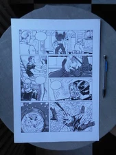 Dynamic Pro Studio Nagai Original Board Original Art In New Condition