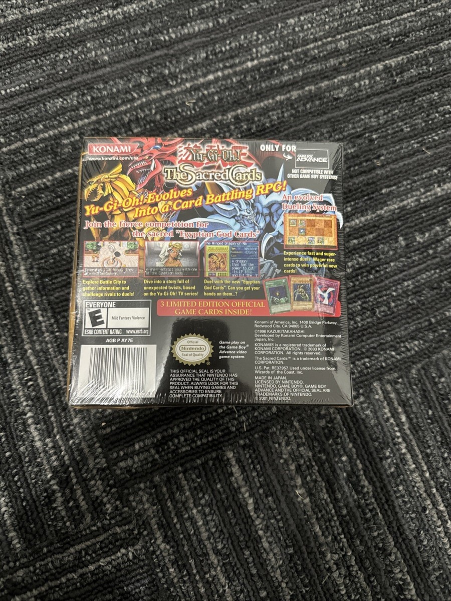GBA ザ セイクリッド カード The sacred cards 未開封 北米 Yu-Gi-Oh The Sacred Cards (Nintendo Game Boy Advance, 2003