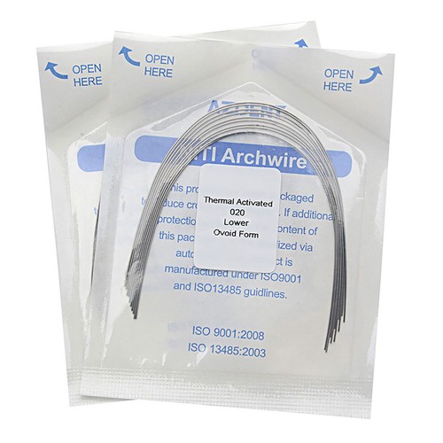 AZDENT Dental Orthodontic Niti Heat Thermal Activited Arch Wires Round 012-022 - Picture 59 of 64