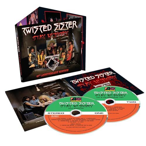 TWISTED SISTER Stay Hungry 40th Anniversary Edition 2CD WEA 