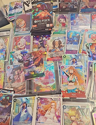 ONE PIECE Tcg Card Collection Lot, FOILS, ALTERNATE ART