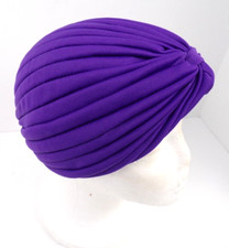 Womens Hollywood Grape Turban Chemo Hats Hair Loss Cap Head Wrap Covering Night