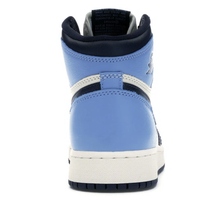 Nike Air Jordan 1 Retro High OG GS Obsidian Men\'s Shoes - Size 5.5 - Ships Now Jordan 1 Retro OG High Obsidian UNC 2019 for Sale  main image 3