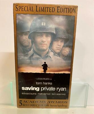 Saving Private Ryan (VHS, 2000, 2-Tape Set, Special Limited Edition) - SEALED