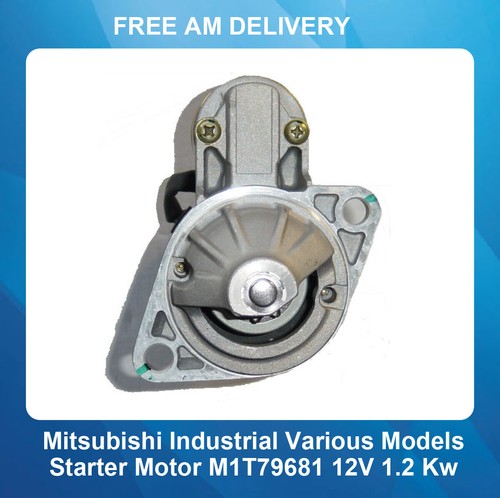 Starter Motor For Mitsubishi Industrial M1T79681 M001T79681 M1T79781. - Picture 2 of 5