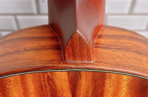 Alulu Solid Acacia Koa wood Tenor Ukulele satin polished BU549 - Picture 12 of 14