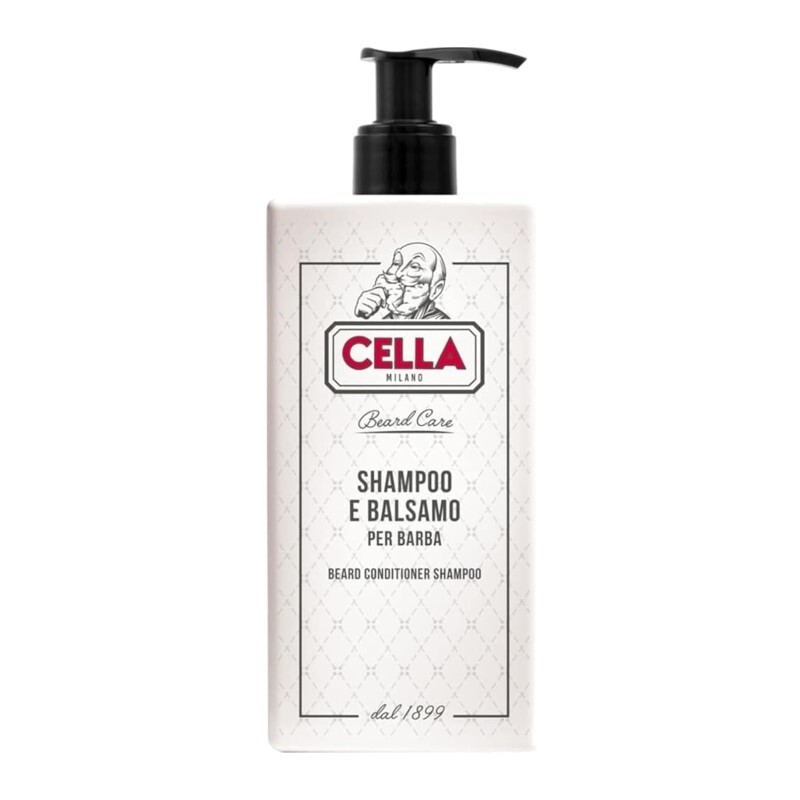 Cella Milano Shampoo e Balsamo per Barba 200ml