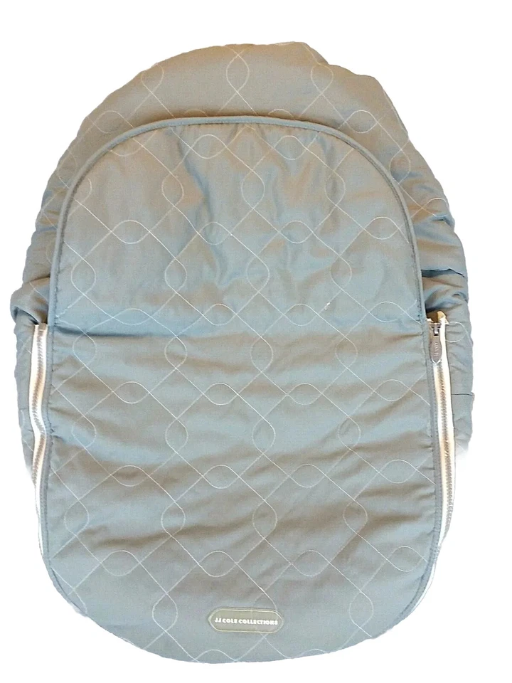 JJ Cole Collection Infant Car Seat Cover for Cold Weather Sage Green Color - Image 4 of 4