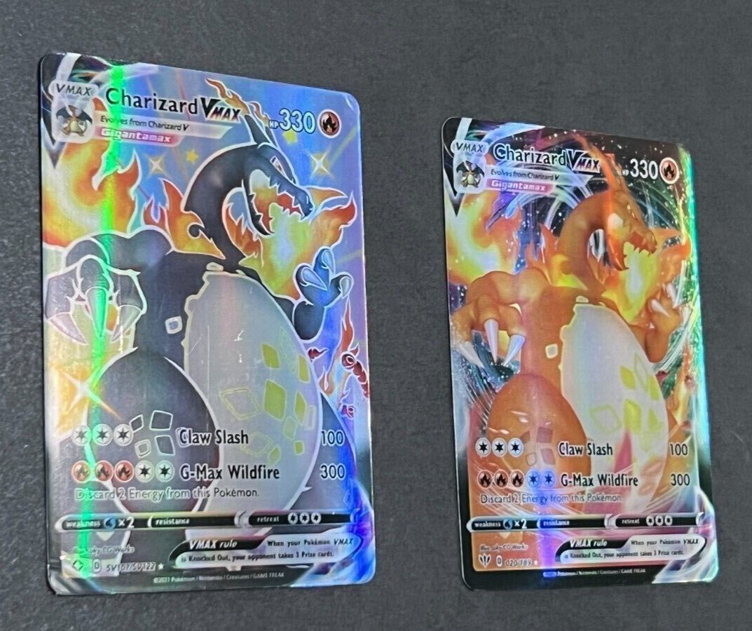 pokemon charizard vmax 2 card set | eBay
