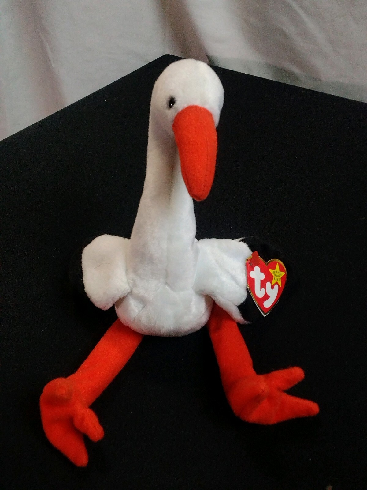 Stilts Beanie Baby *Rare* *Hologram* Brand New Condition *Tag Errors