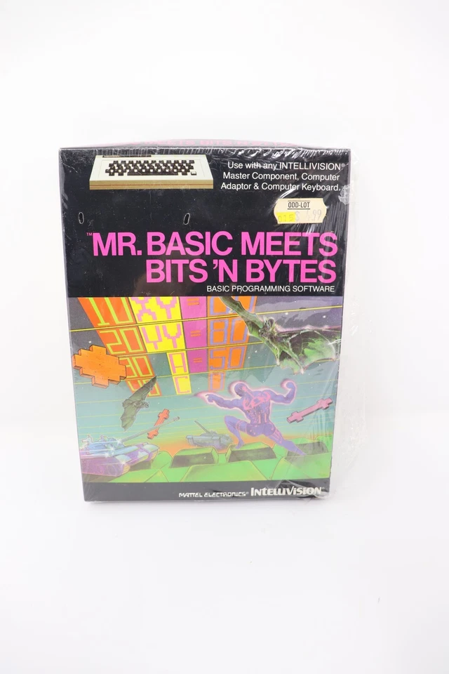 New Mr Basic Meets Bits 'N Bytes Mattel Electronics 1983 Intellivision Sealed - Image 2 of 4