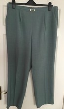 BNWOT Ladies BHS  Light Green Trousers Size 18 Inside leg 28”